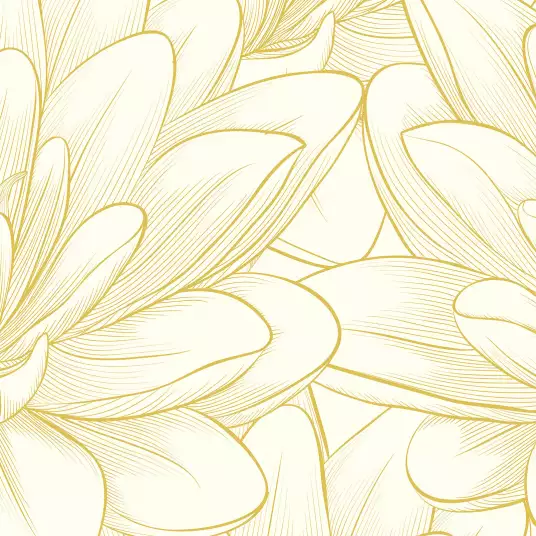 Nervures florales - papier peint fleuri