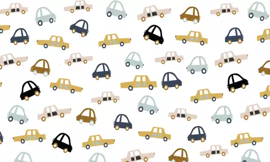 Voiture tuutut - papier peint enfant
