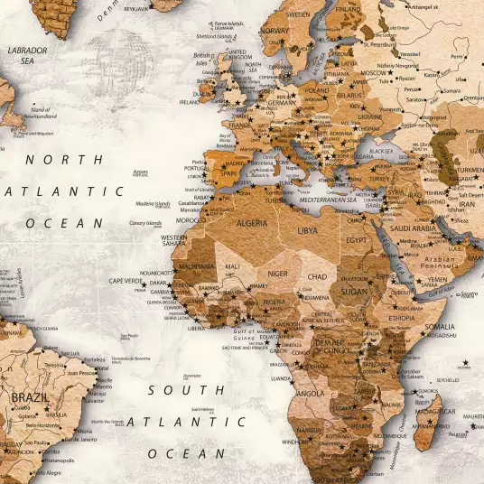 Globe - papier peint carte du monde