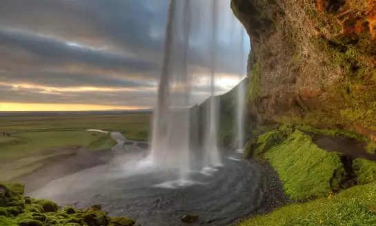 Seljlandsfoss - papier peint nature