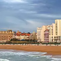 Biarritz - crédence murale paysage