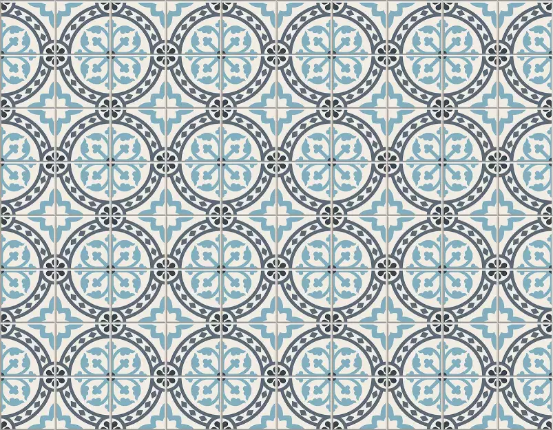 Azulejos vintage - fond de hotte vintage