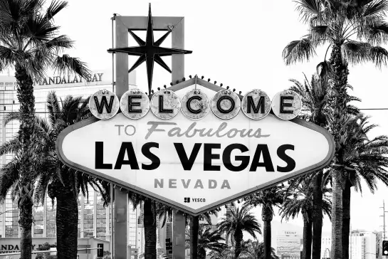 Vegas Black California - papier peint paysage