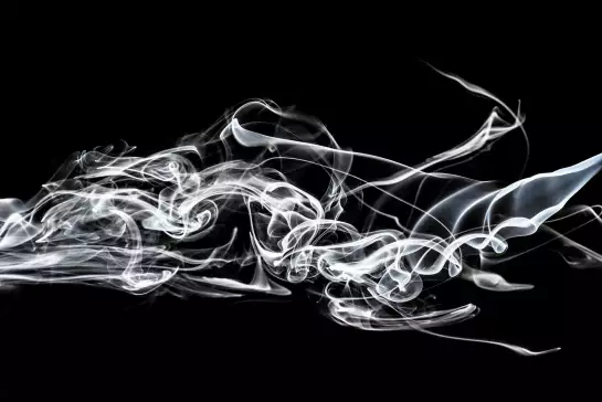 White smoke - papier peint abstrait