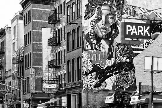 City of dreams NY - papier peint street art