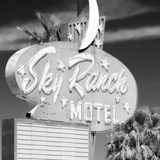 Sky ranch motel - papier peint monde