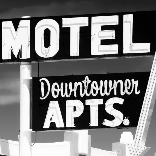 Motel downtowner apts - papier peint monde