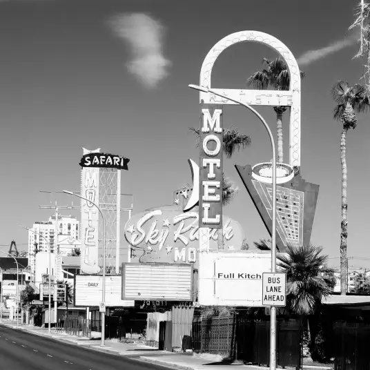 Vegas Motel - papier peint monde