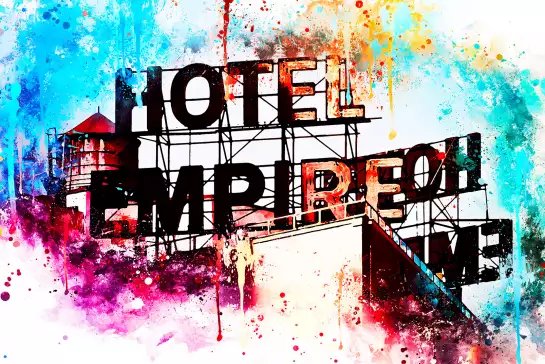 Hôtel Empire New York - papier peint new york