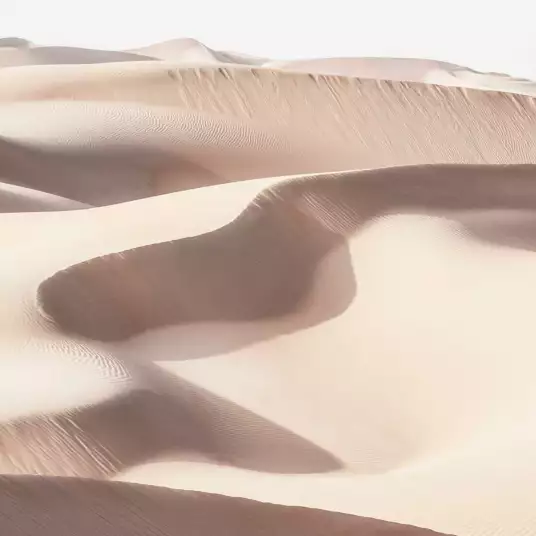 Dune blanche - papier peint deco nature