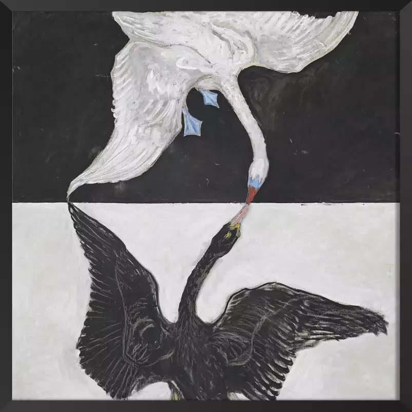 The Swan n 1 d'Hilma af Klint - tableau celebre