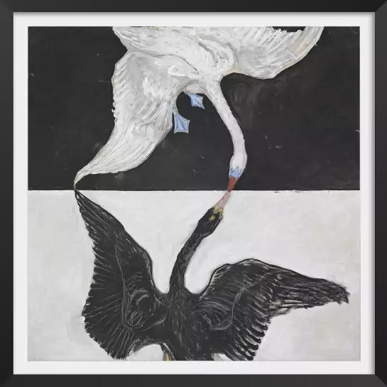 The Swan n 1 d'Hilma af Klint - tableau celebre