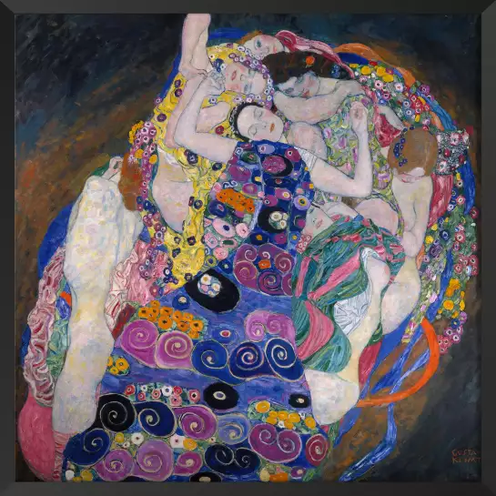 The virgin de gustav Klimt - tableau celebre