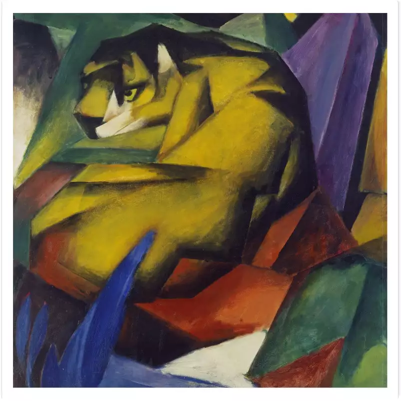 The Tiger de Marc Frantz - tableau celebre