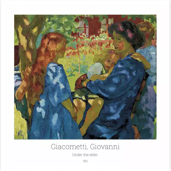 Portrait de famille de Giacometti - tableau celebre