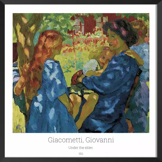 Portrait de famille de Giacometti - tableau celebre