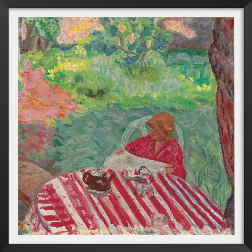 Sous l'arbre de Pierre Bonnard - tableau celebre