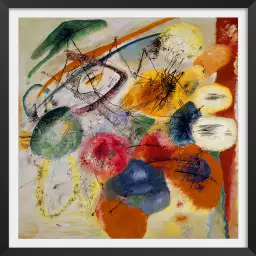 Black Lines de Kandinsky - tableau celebre