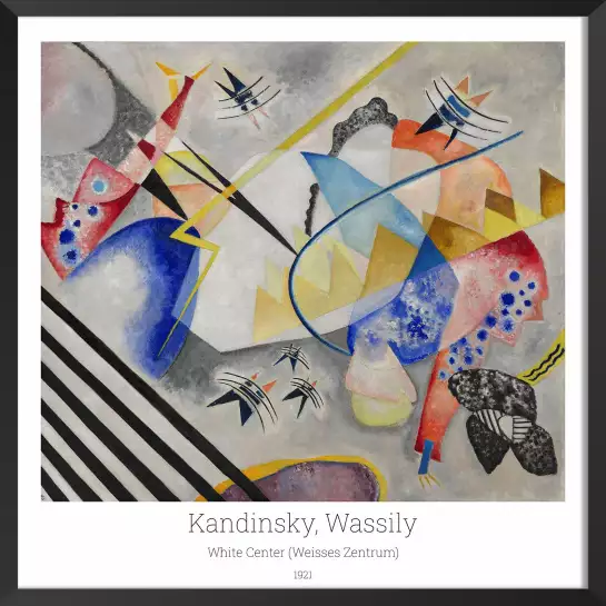 White center de Kandinsky - tableau celebre