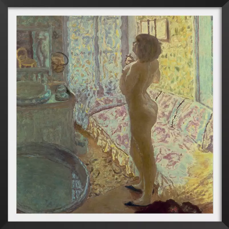 L'eau de Cologne de Pierre bonnard - tableau romantique