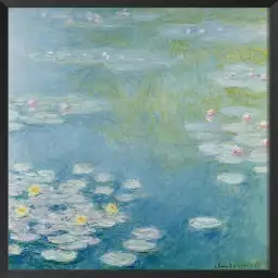 Nympheas à Giverny de Claude Monet - peintre célèbre