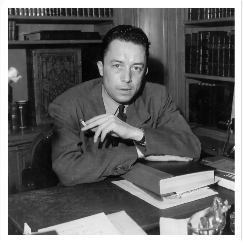 Albert Camus - photos noir et blanc célébrités