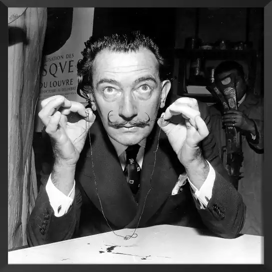 Salvador Dali - photos noir et blanc célébrités