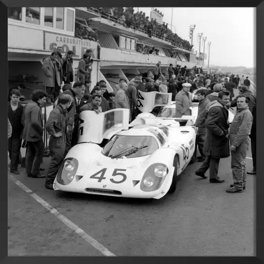 Porsche au 24h du Mans - poster de vehicule