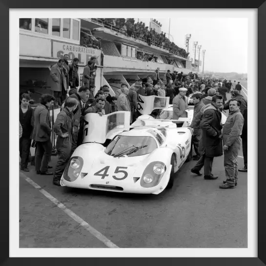 Porsche au 24h du Mans - poster de vehicule