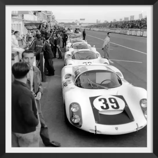 Circuit du Mans Porsche - poster de vehicule