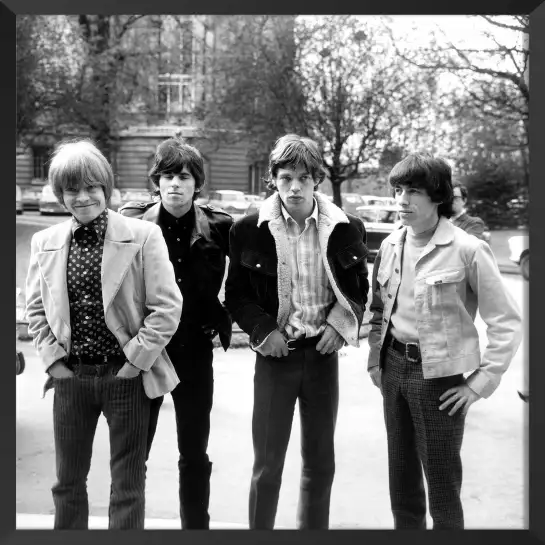 The Rolling Stones en 1966 - photos noir et blanc célébrités