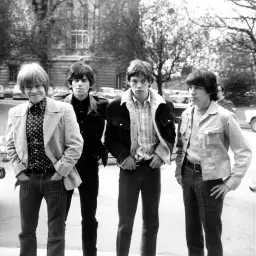 The Rolling Stones en 1966 - photos noir et blanc célébrités