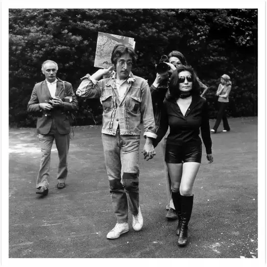 John Lennon and Yoko Ono - photo de célébrités