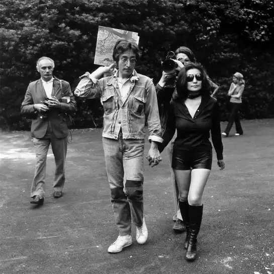 John Lennon and Yoko Ono - photo de célébrités