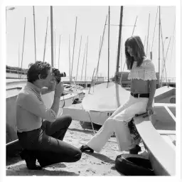 Jane Birkin et Serge Gainsbourg à Cannes - photo de célébrités