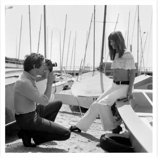 Jane Birkin et Serge Gainsbourg à Cannes - photo de célébrités