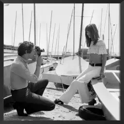 Jane Birkin et Serge Gainsbourg à Cannes - photo de célébrités