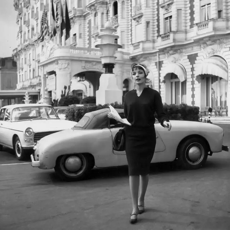 Marie Laforet à l'hôtel Carlton - photo de célébrités