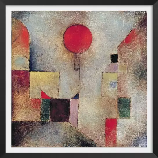 Ballon rouge - Tableau de Paul Klee