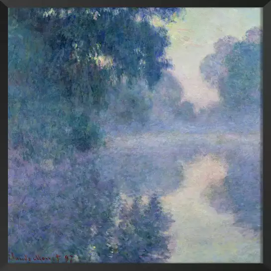 Bord de Seine à Giverny - Tableau de Claude Monet