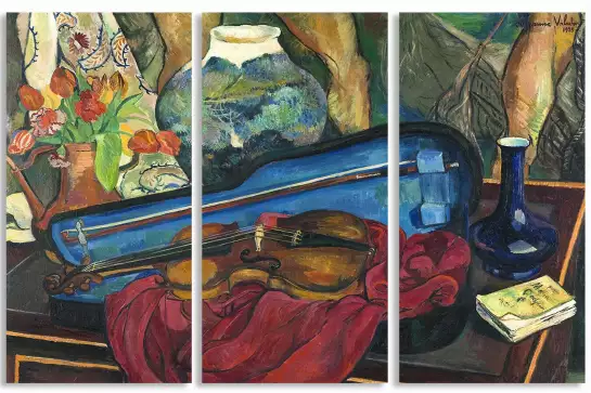 La boite à violon de Suzanne Valadon - tableau celebre