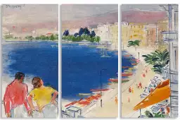 La baie de Rapallo de János Vaszary - tableau celebre