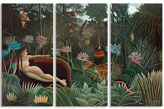 Le rêve d' Henri Rousseau - tableau celebre