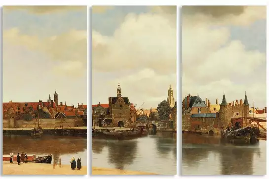 Vue de Delft - tableau celebre