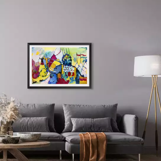 L'éléphant de Wassily Kandinsky - tableau celebre