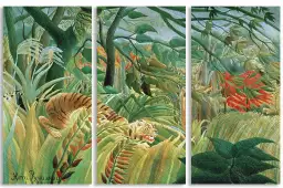 Orage de Henri Rousseau - tableau celebre