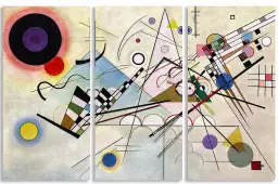 Composition 8 de Wassily Kandinsky - tableau celebre