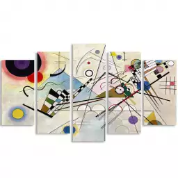 Composition 8 de Wassily Kandinsky - tableau celebre