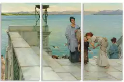 Le baiser de Sir Lawrence Alma-Tadema - tableau celebre