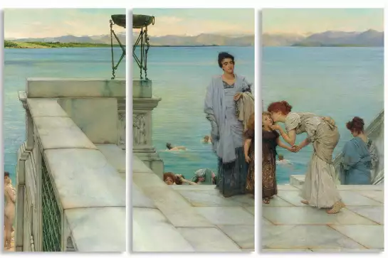 Le baiser de Sir Lawrence Alma-Tadema - tableau celebre